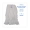 Unisan 1.25 in Looped-End Wet Mop, White, Cotton/Synthetic, PK12, UNS 8002 UNS 8002 - alternate 4